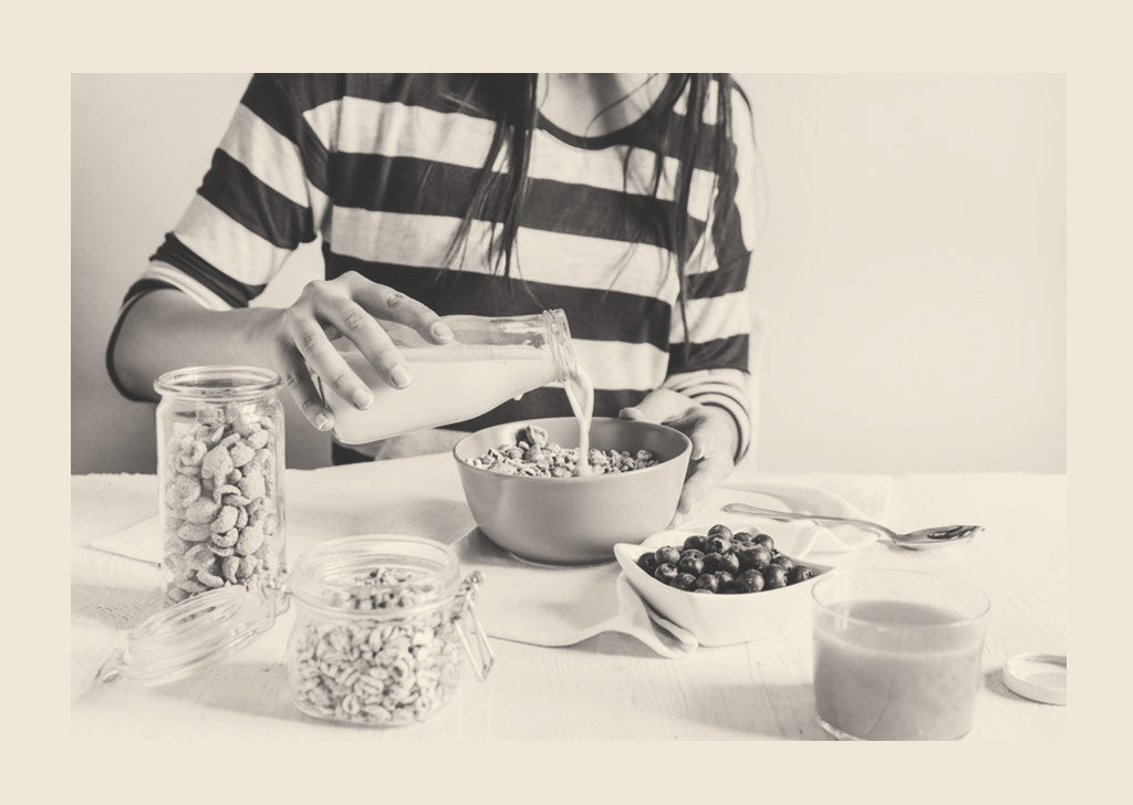 The Empress Breakfast: Matcha Porridge with Berries